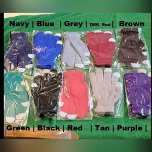 HQ Unisex Touch Screen Gloves OS Fits All